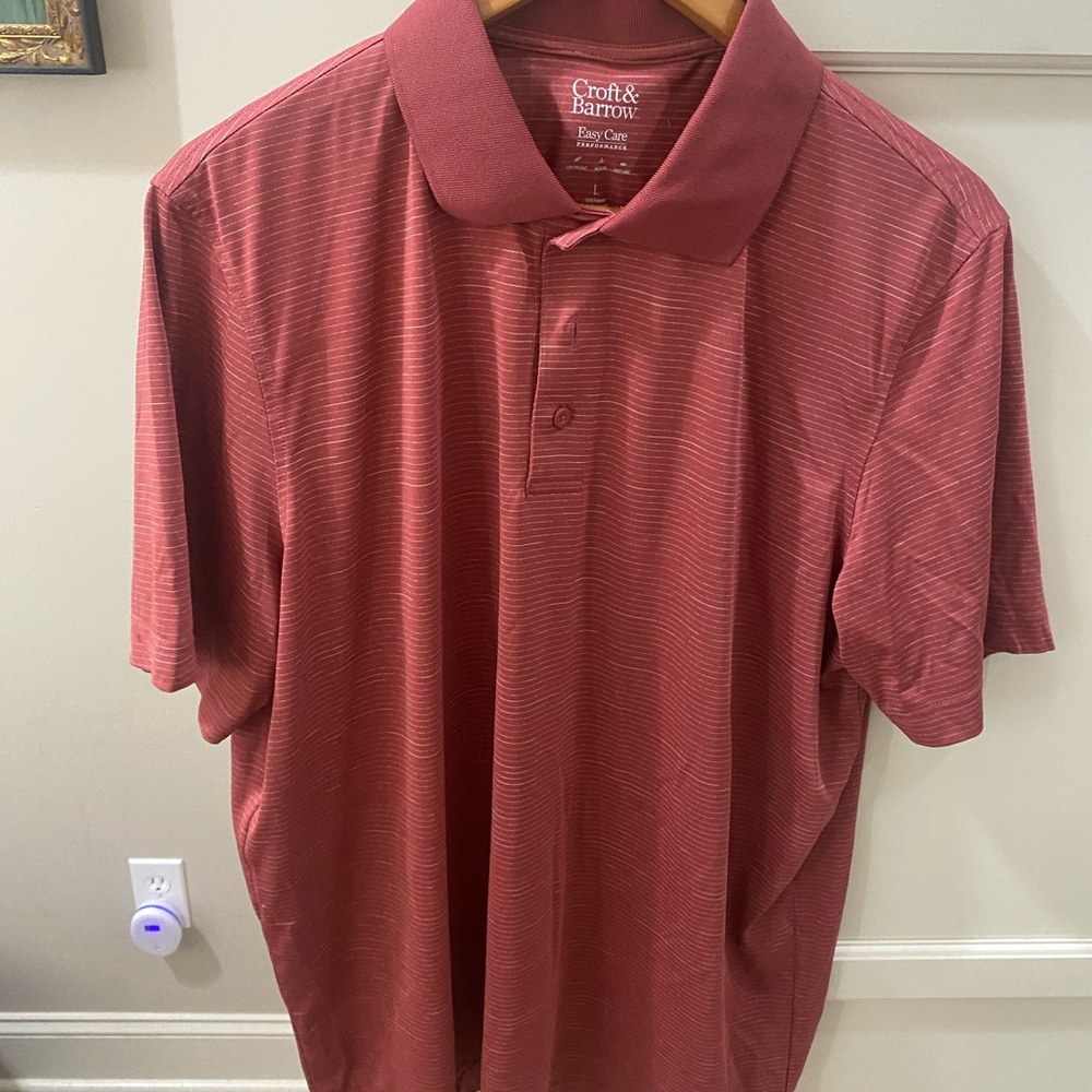 Croft & Barrow Men's Red Polo Shirt